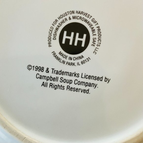 CAMPBELL SOUP Vintage 1998 Covered Soup Bowls EUC - Picture 3 of 7